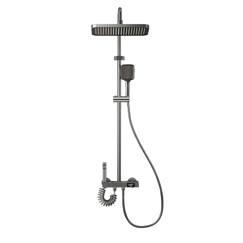 Digital piano-key shower system - product view